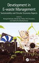 Book cover of: Development in E-waste Management. By: Abhijit Das