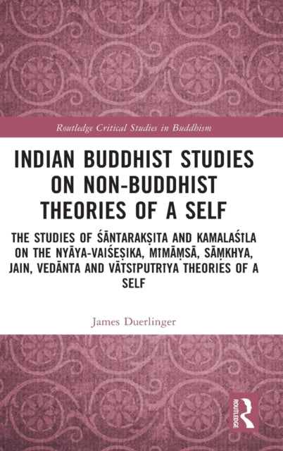 Book cover of: Indian Buddhist Studies on Non-Buddhist Theories of a Self. By: James Duerlinger