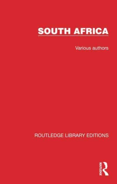 Book cover of: Routledge Library Editions: South Africa