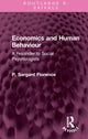 Book cover of: Economics and Human Behaviour. By: Philip Sargant Florence