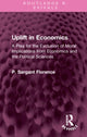 Book cover of: Uplift in Economics. By: Philip Sargant Florence