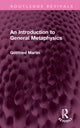 Book cover of: Introduction to General Metaphysics. By: Gottfried Martin