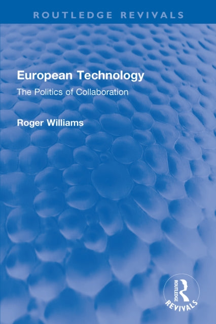 Book cover of: European Technology. By: Roger Williams
