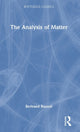 Book cover of: Analysis of Matter. By: Bertrand Russell