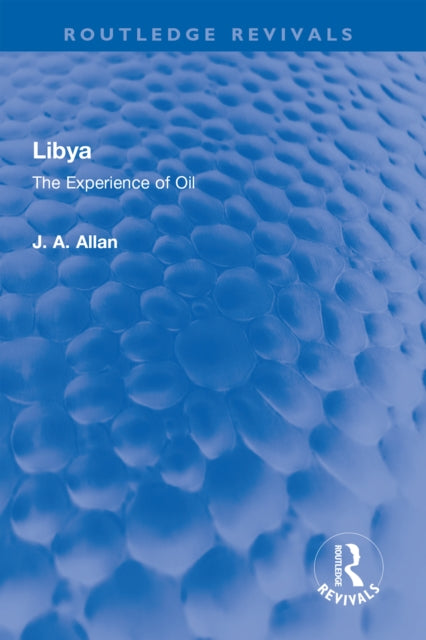 Book cover of: Libya. By: J. A. Allan