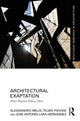 Book cover of: Architectural Exaptation. By: Alessandro Melis