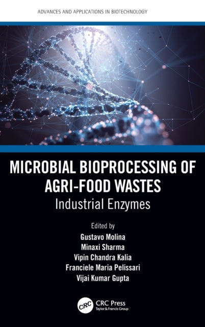 Book cover of: Microbial Bioprocessing of Agri-food Wastes. By: Gustavo Molina