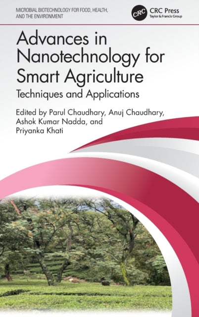 Book cover of: Advances in Nanotechnology for Smart Agriculture. By: Parul Chaudhary
