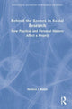 Book cover of: Behind the Scenes in Social Research. By: Herbert J. Rubin
