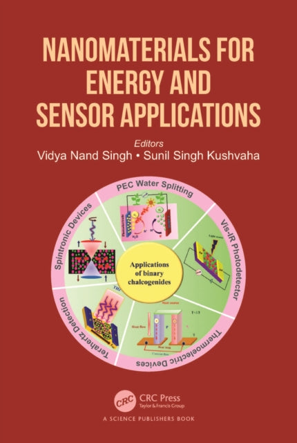 Book cover of: Nanomaterials for Energy and Sensor Applications. By: Vidya Nand Singh