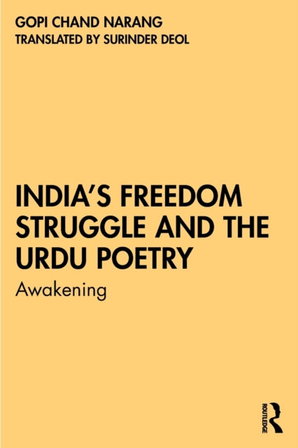 Book cover of: India’s Freedom Struggle and the Urdu Poetry. By: Gopi Chand Narang