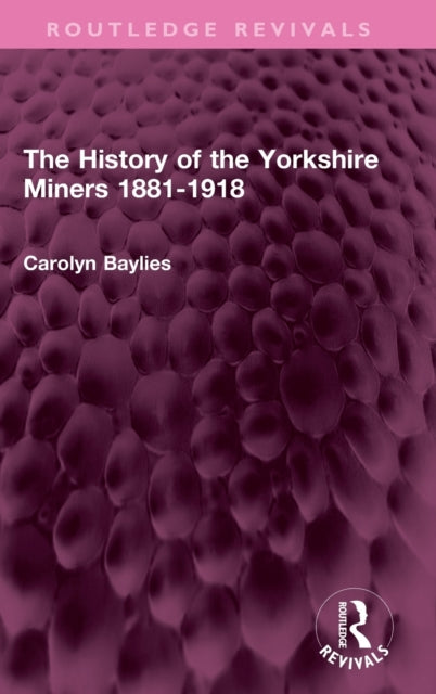 The History of the Yorkshire Miners 1881-1918