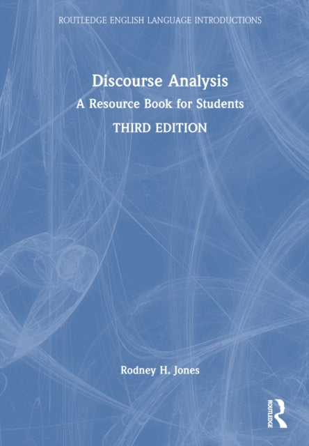 Book cover of: Discourse Analysis. By: Rodney H. Jones