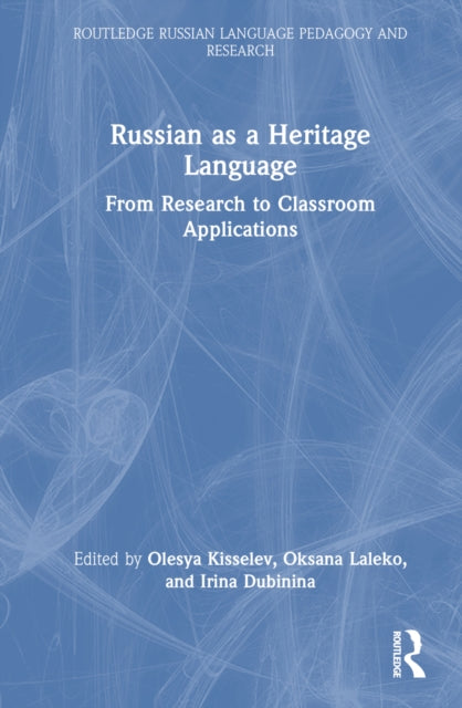 Book cover of: Russian as a Heritage Language