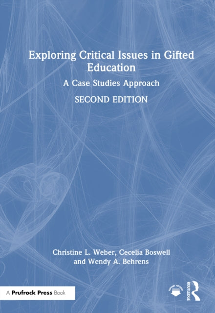 Book cover of: Exploring Critical Issues in Gifted Education. By: Christine L. Weber