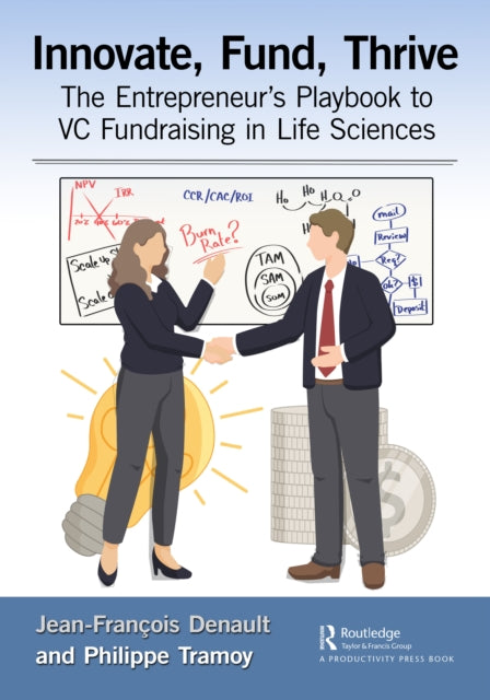 Book cover of: Innovate, Fund, Thrive. By: Philippe Tramoy