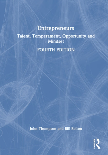 Book cover of: Entrepreneurs. By: John Thompson