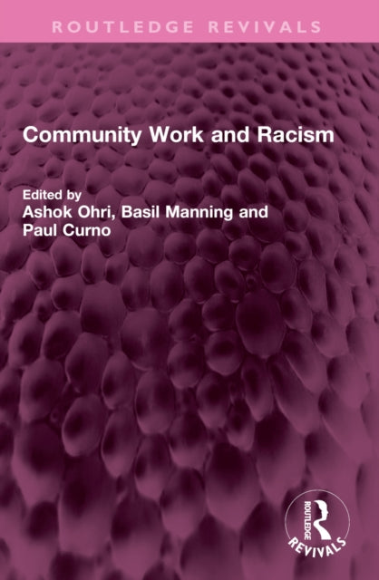 Book cover of: Community Work and Racism