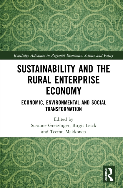 Book cover of: Sustainability and the Rural Enterprise Economy