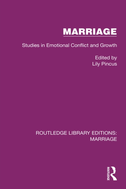 Book cover of: Marriage