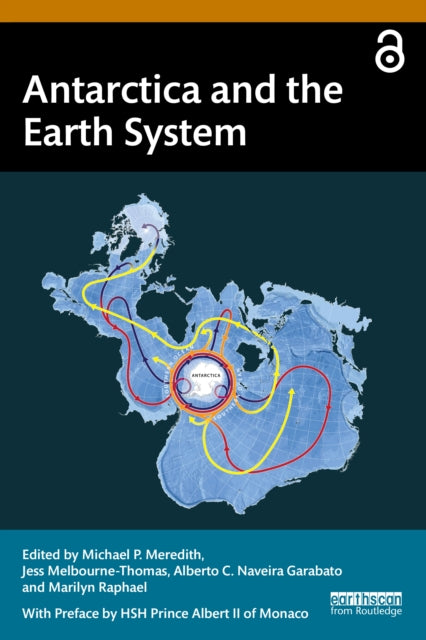Book cover of: Antarctica and the Earth System. By: Michael Meredith