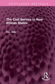 Book cover of: Civil Service in New African States. By: Adu, A. L.
