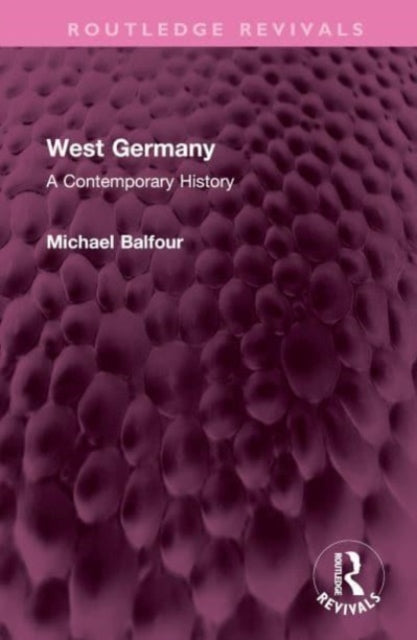 Book cover of: West Germany. By: Michael Balfour