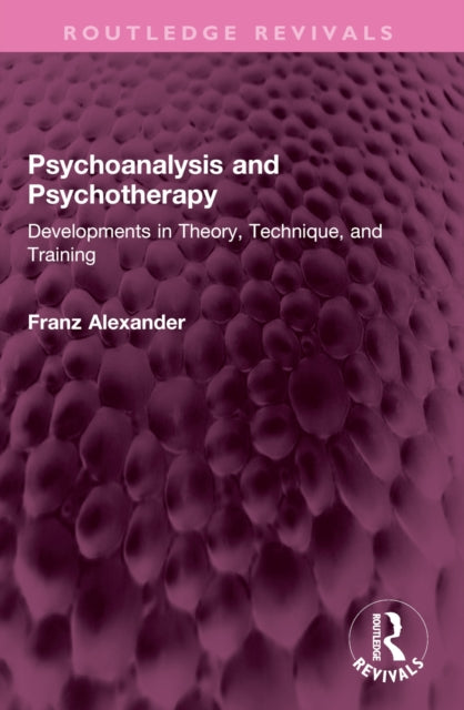 Psychoanalysis and Psychotherapy