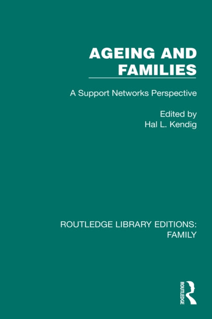 Book cover of: Ageing and Families