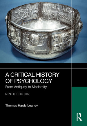 A Critical History of Psychology