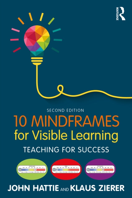Book cover of: 10 Mindframes for Visible Learning