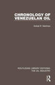 Book cover of: Chronology of Venezuelan Oil. By: Anibal R. Martinez