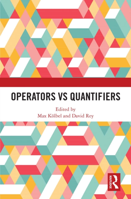 Book cover of: Operators vs Quantifiers