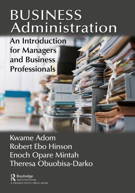 Book cover of: Business Administration. By: Kwame Adom