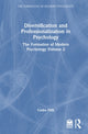 Book cover of: Diversification and Professionalization in Psychology. By: Csaba Pléh