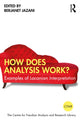 Book cover of: How Does Analysis Work?. By: Berjanet Jazani