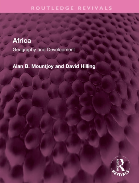 Book cover of: Africa. By: Alan B. Mountjoy