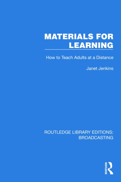 Book cover of: Materials for Learning. By: Janet Jenkins