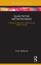 Book cover of: Qualitative Metasynthesis. By: Kirsti Malterud