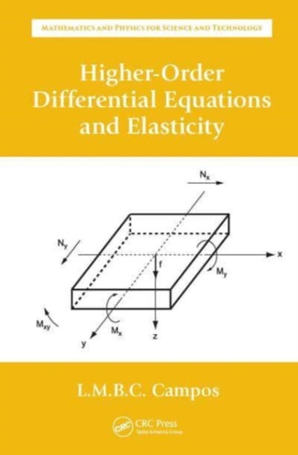 Book cover of: Higher-Order Differential Equations and Elasticity. By: Luis Manuel Braga Da Costa Campos