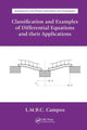 Book cover of: Classification and Examples of Differential Equations and their Applications. By: Luis Manuel Braga Da Costa Campos