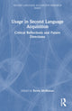 Book cover of: Usage in Second Language Acquisition. By: Kevin McManus