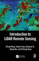 Book cover of: Introduction to LiDAR Remote Sensing. By: Cheng Wang