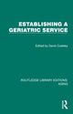 Book cover of: Establishing a Geriatric Service