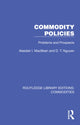 Book cover of: Commodity Policies. By: Alasdair Macbean