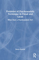 Book cover of: Problems of Psychoanalytic Technique in Freud and Lacan. By: Bruno Bonoris