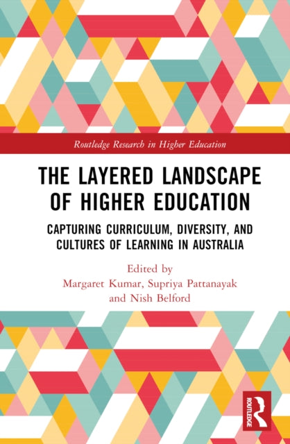 Book cover of: Layered Landscape of Higher Education. By: Margaret Kumar