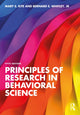 Book cover of: Principles of Research in Behavioral Science. By: Mary Kite