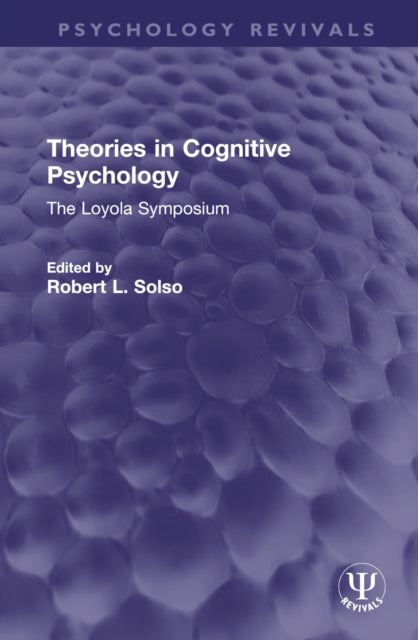 Theories in Cognitive Psychology
