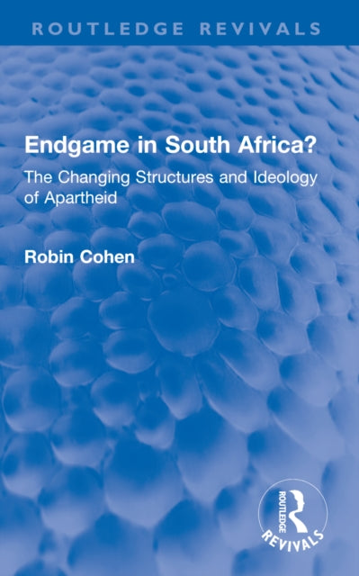 Book cover of: Endgame in South Africa?